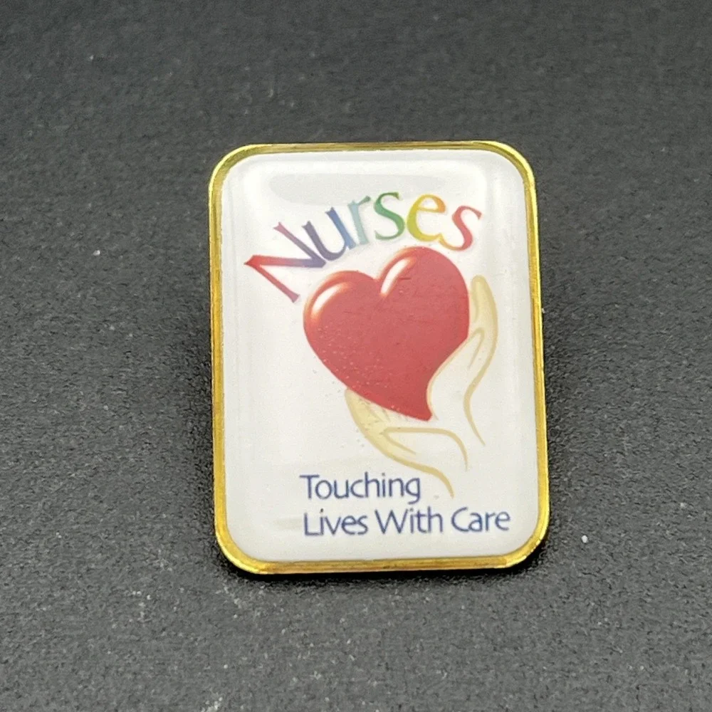 Nurses Touching‎ Lives With Care Lapel Hat Pin